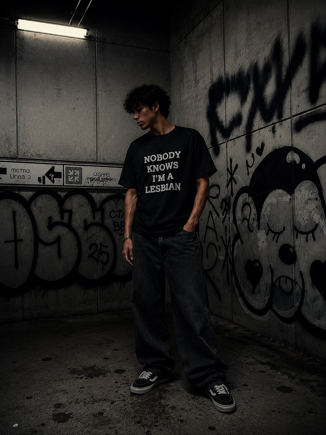 Nobody Knows I'M A Lesbian Tee