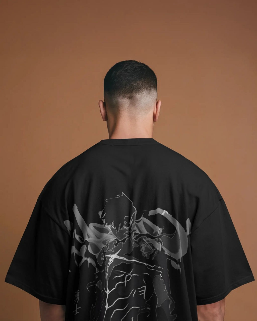 ARISE Solo Leveling Anime Oversized T-Shirt – Front & Back Graphic | French Terry Cotton