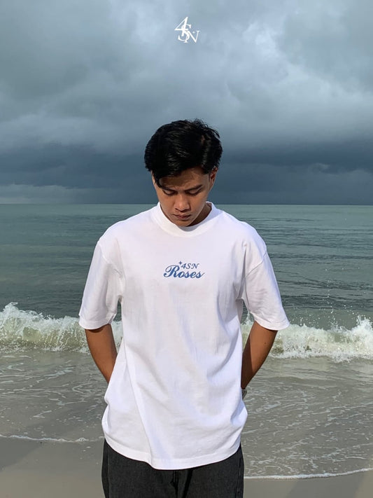 4SN Roses Front Print Tee