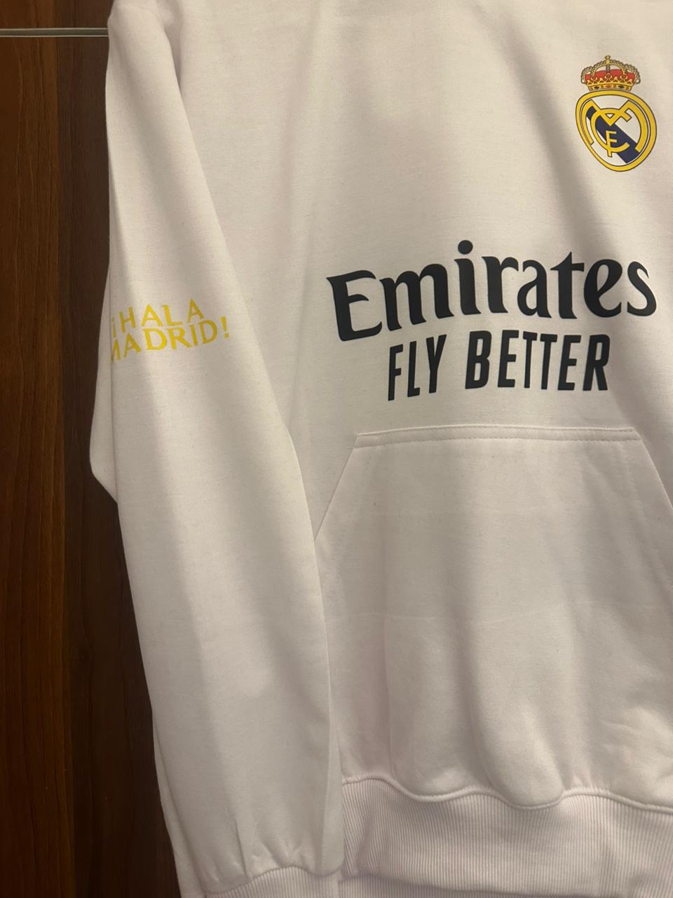 Real Madrid Cotton Fleece hoodie