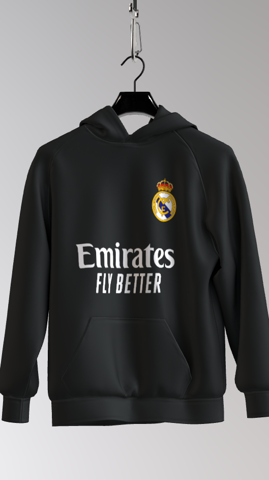 Real Madrid Cotton Fleece hoodie