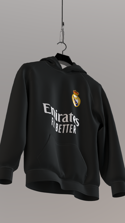 Real Madrid Cotton Fleece hoodie