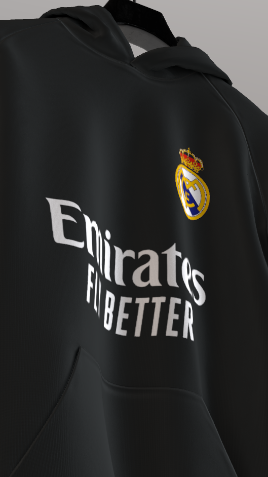 Real Madrid Cotton Fleece hoodie