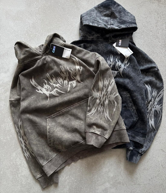 Acid Wash Premium Hoodies