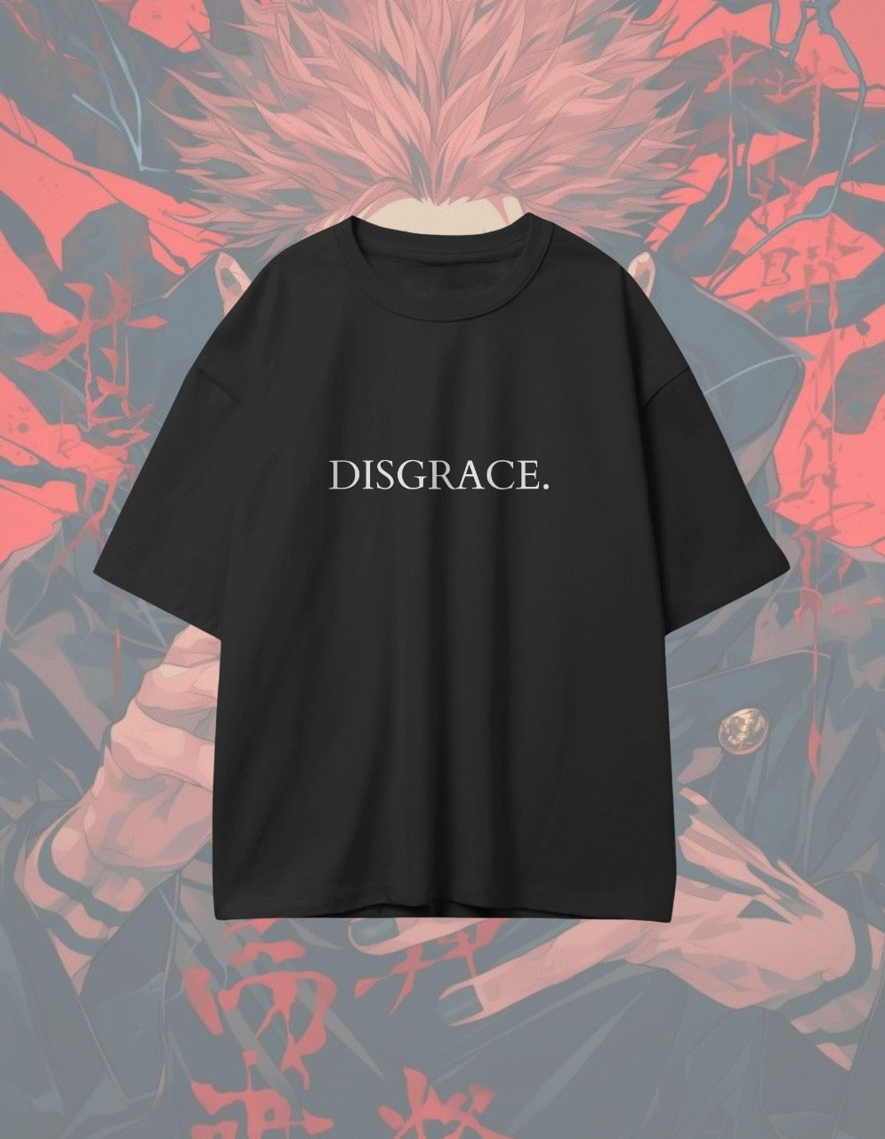 Sukuna Wrath Oversized Tee – Curse King Edition