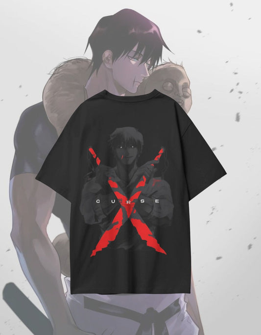Cursed Slayer Oversized T-Shirt – Assassin Energy | Urban Anime Drop