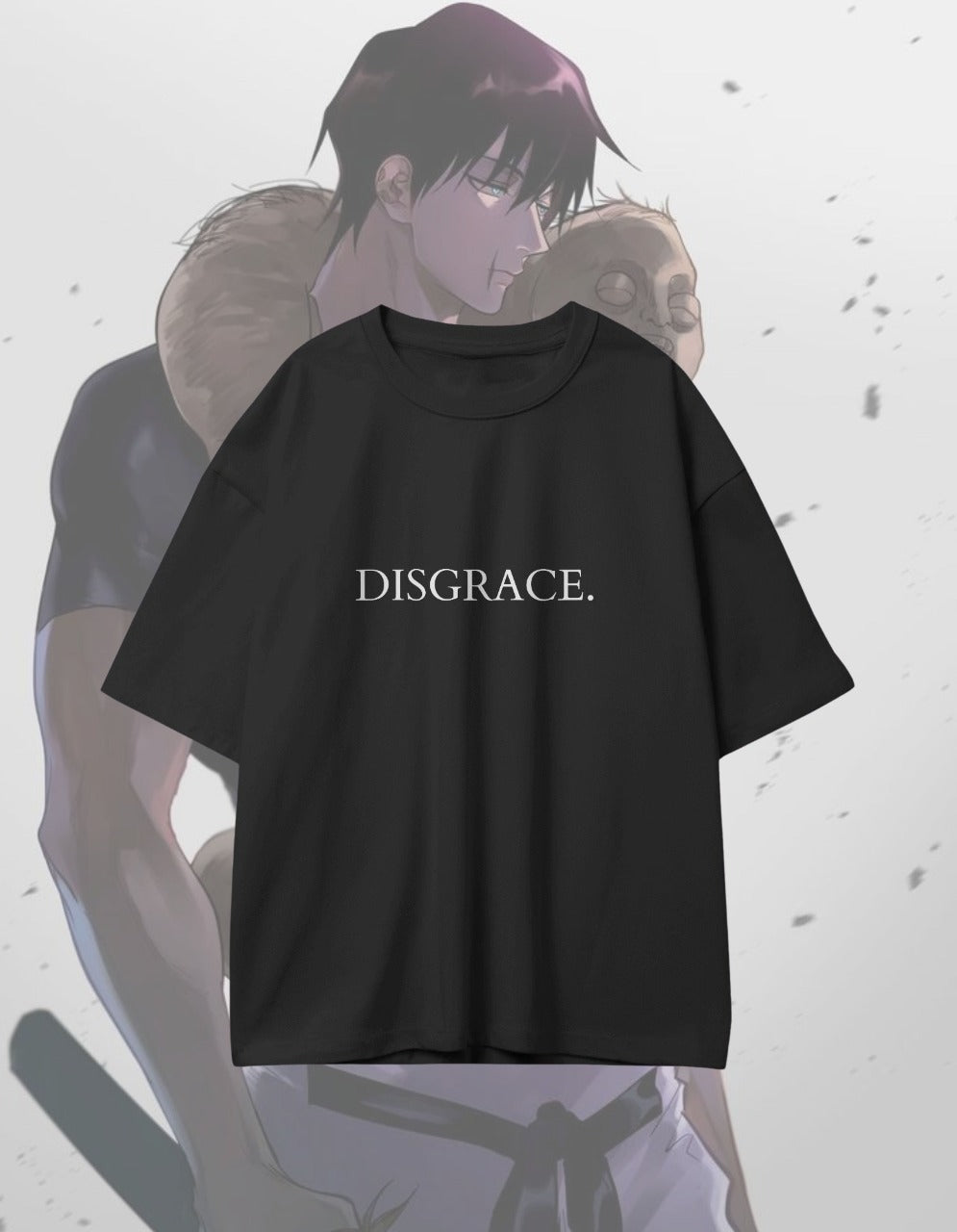 Cursed Slayer Oversized T-Shirt – Assassin Energy | Urban Anime Drop